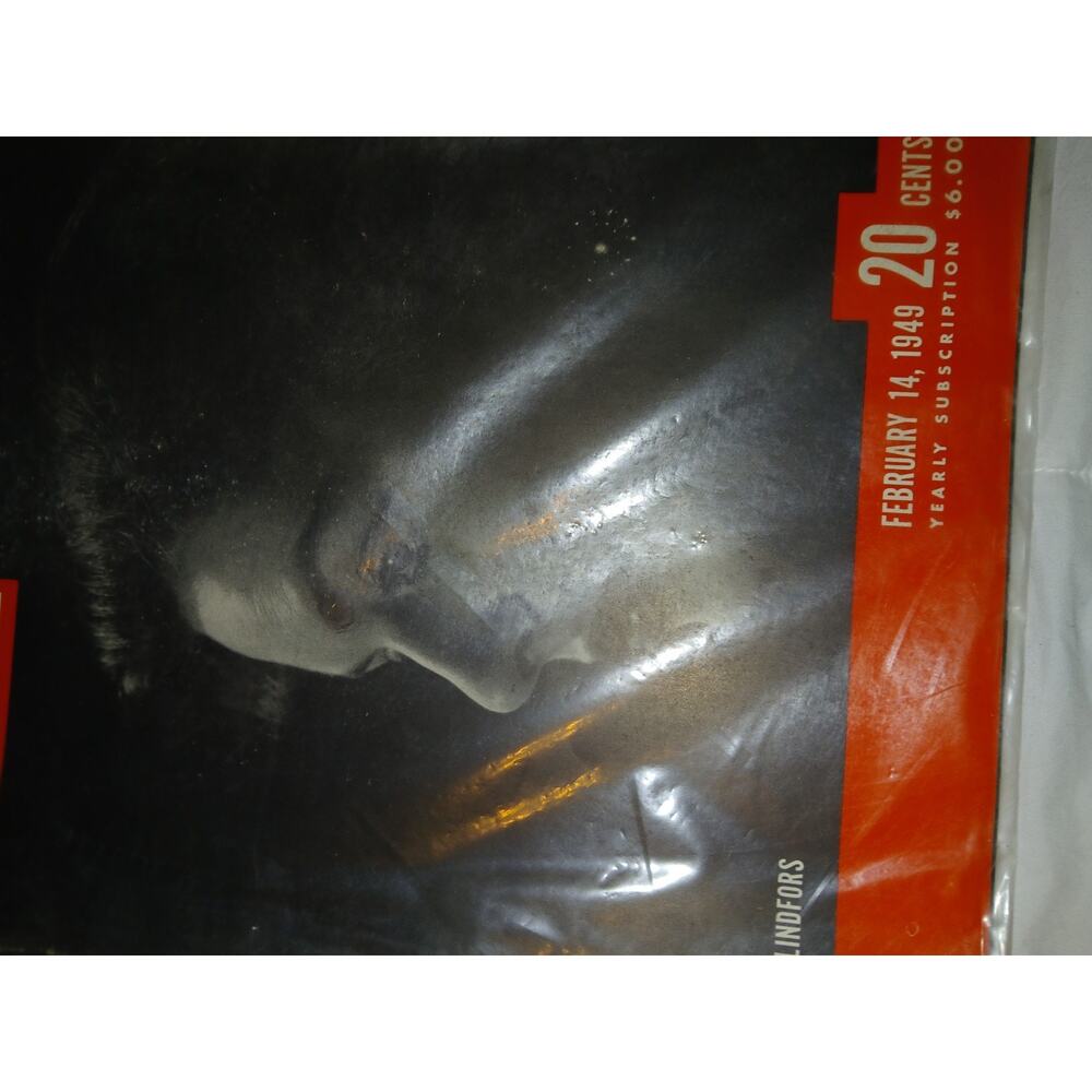 LIFE Magazine February 14, 1949 - Viveca Lindfors Cover - Churchill Memoirs